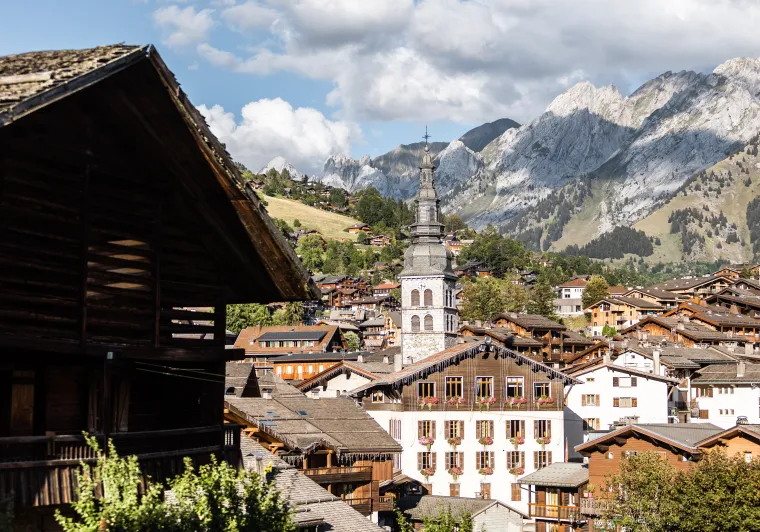 Le village de la Clusaz