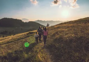 Randonnée famille Valberg