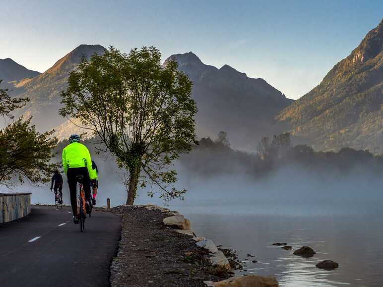 Le Vélo autour du Lac d'Annecy