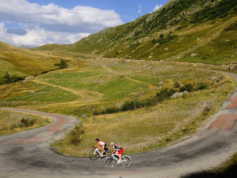 A bure on the road of Col de Sarenne