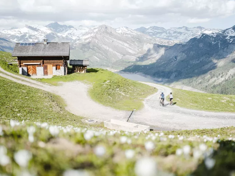 vélo au col du pré