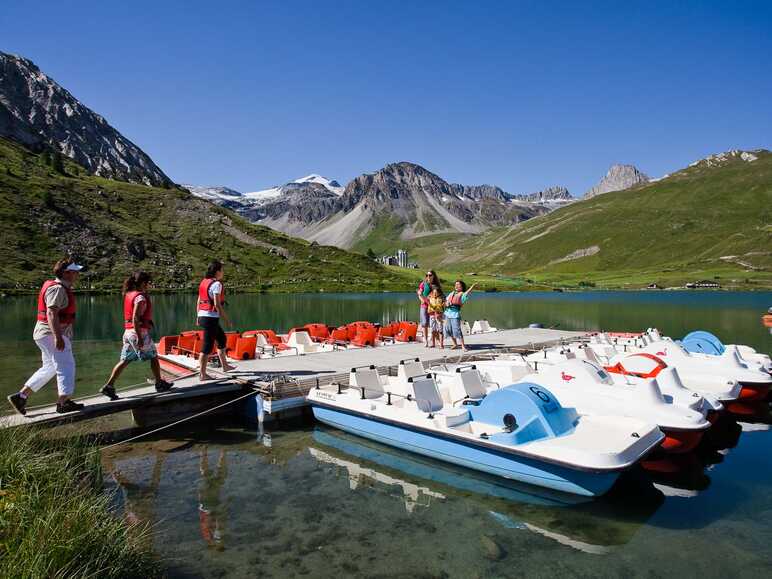 base nautique Tignes
