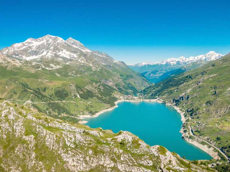 lac du Chevril Tignes
