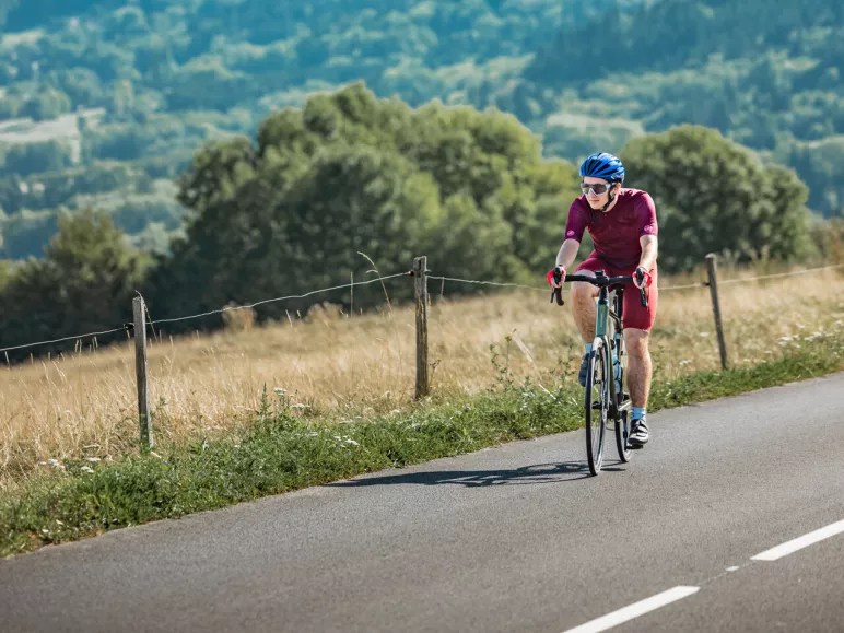 vélo de route Monts du Genevois