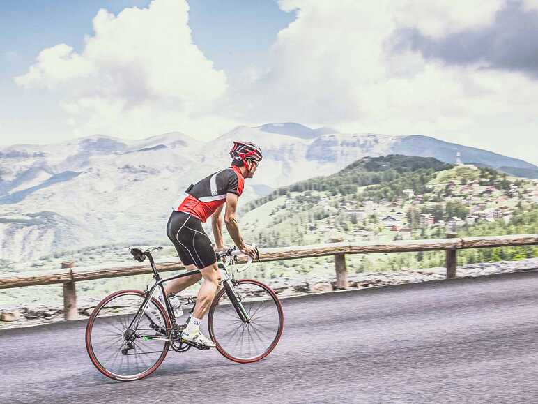 cycliste Valberg 