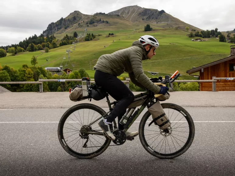 valentin route des grandes alpes gravel